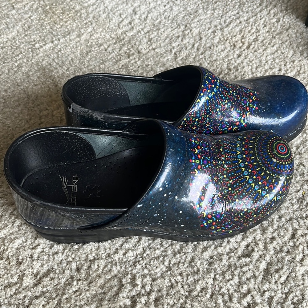 Dansko Navy clogs